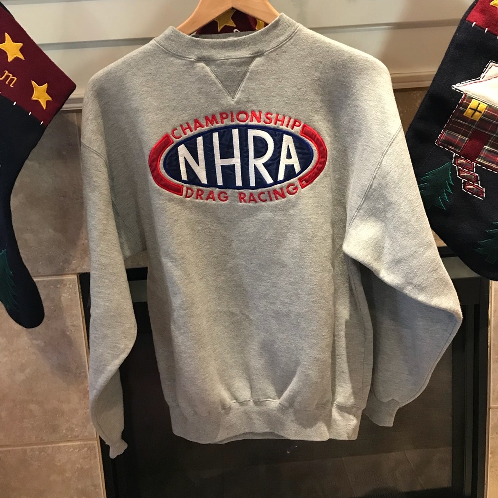 NHRA Drag Racing Crewneck
